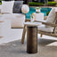 Uttermost Living Olso Bronze Outdoor Accent Table House of Isabella UK