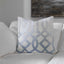 Uttermost Living Ombre Fret Cushion - Blue House of Isabella UK