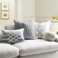 Uttermost Living Ombre Fret Cushion - Blue House of Isabella UK