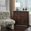 Uttermost Living On The Block 2 Door Walnut Cabinet House of Isabella UK