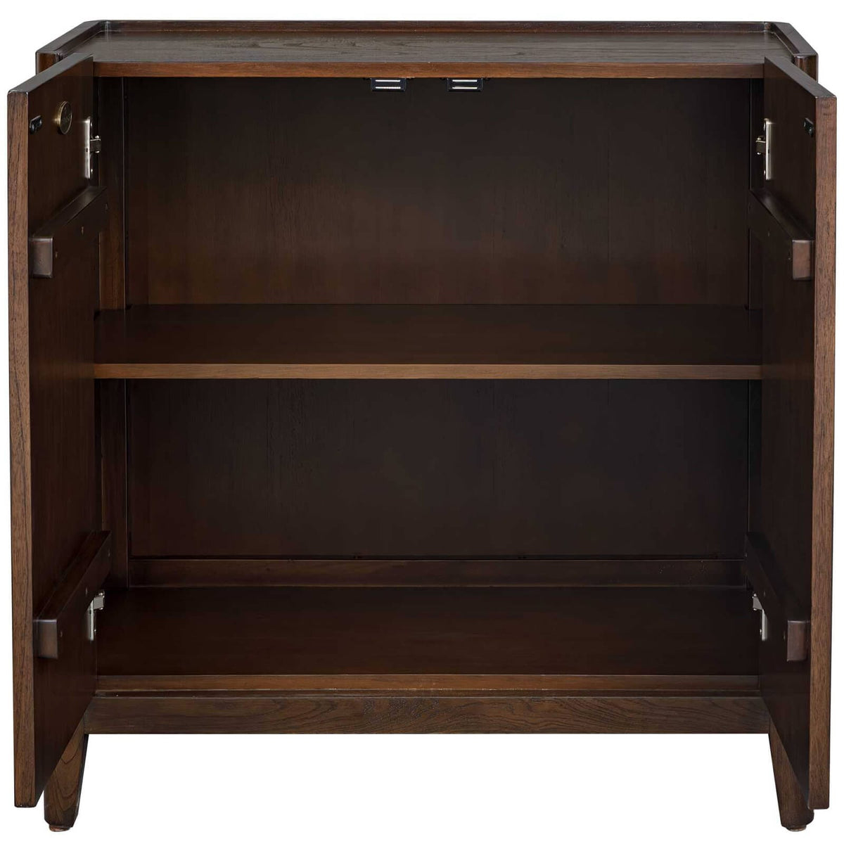 Uttermost Living On The Block 2 Door Walnut Cabinet House of Isabella UK
