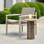 Uttermost Living Oslo Brass Outdoor Accent Table House of Isabella UK
