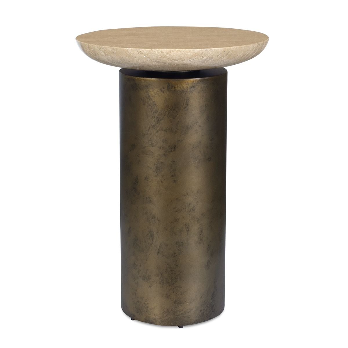 Uttermost Living Oslo Brass Outdoor Accent Table House of Isabella UK