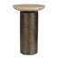 Uttermost Living Oslo Brass Outdoor Accent Table House of Isabella UK