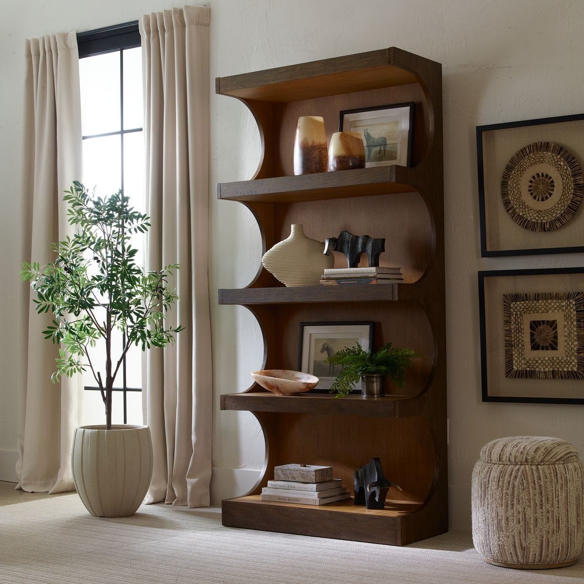 Uttermost Living Osrick Modern Etagere House of Isabella UK