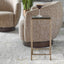 Uttermost Living Ovard Antiqued Gold Accent Table House of Isabella UK
