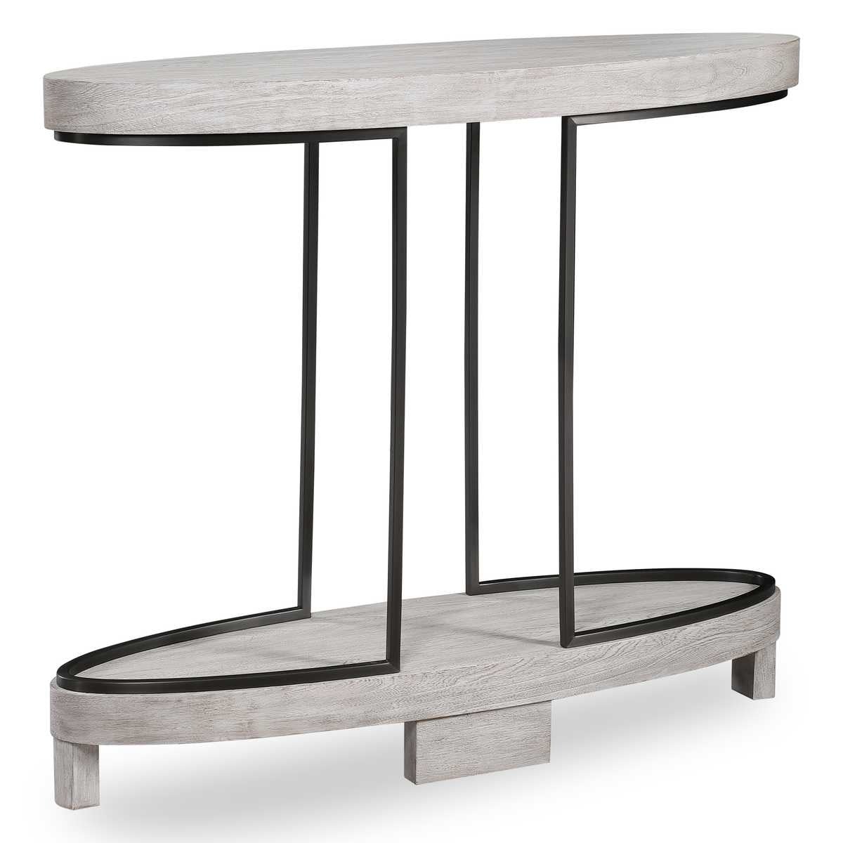 Uttermost Living Ovoid Console Table - Scrubbed Elm House of Isabella UK