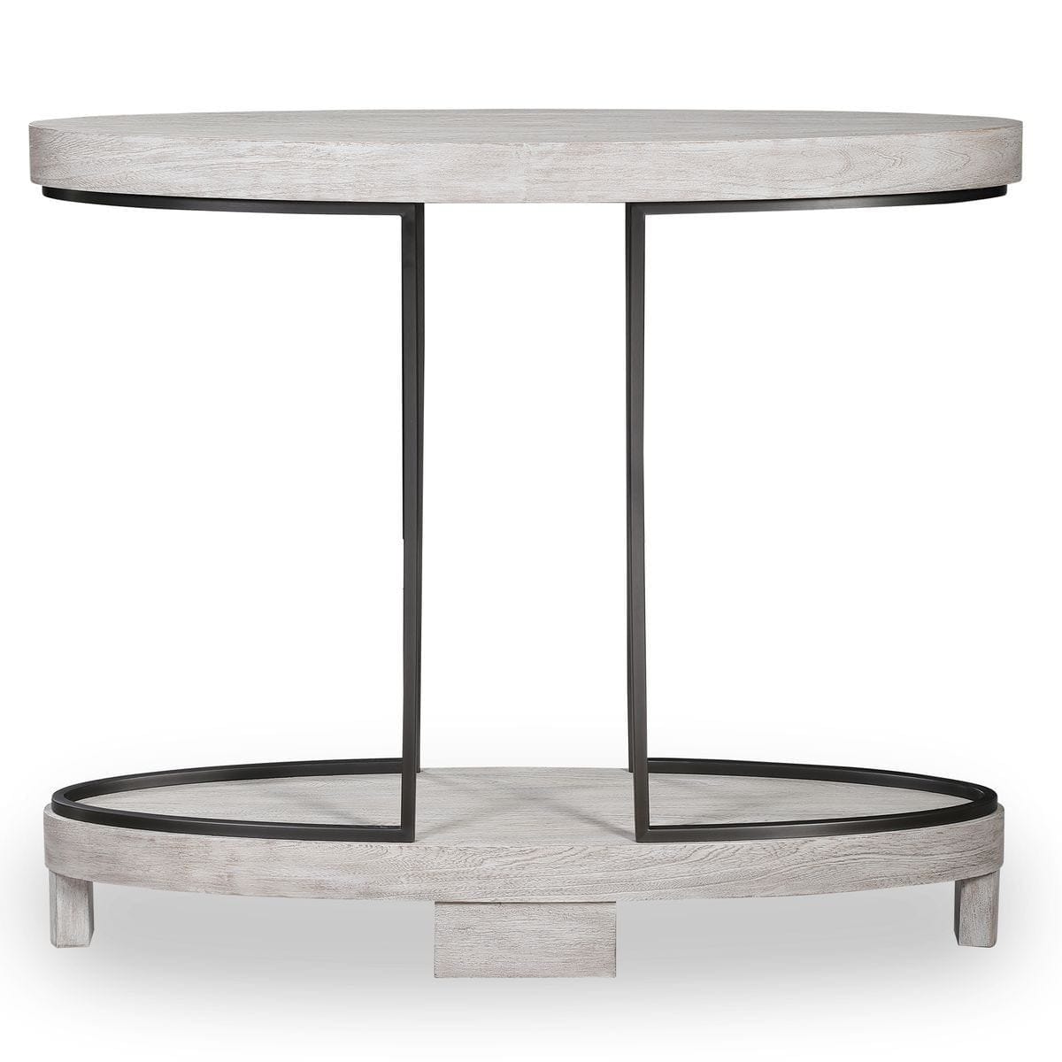 Uttermost Living Ovoid Console Table - Scrubbed Elm House of Isabella UK