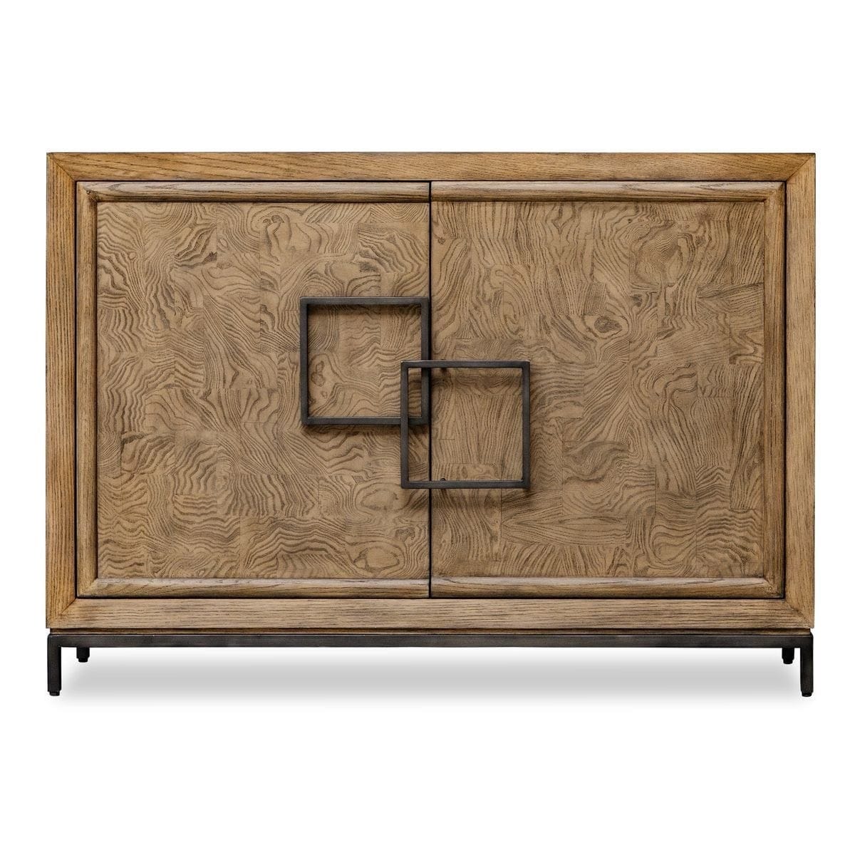 Uttermost Living Paltrow Burl 2 Door Cabinet House of Isabella UK