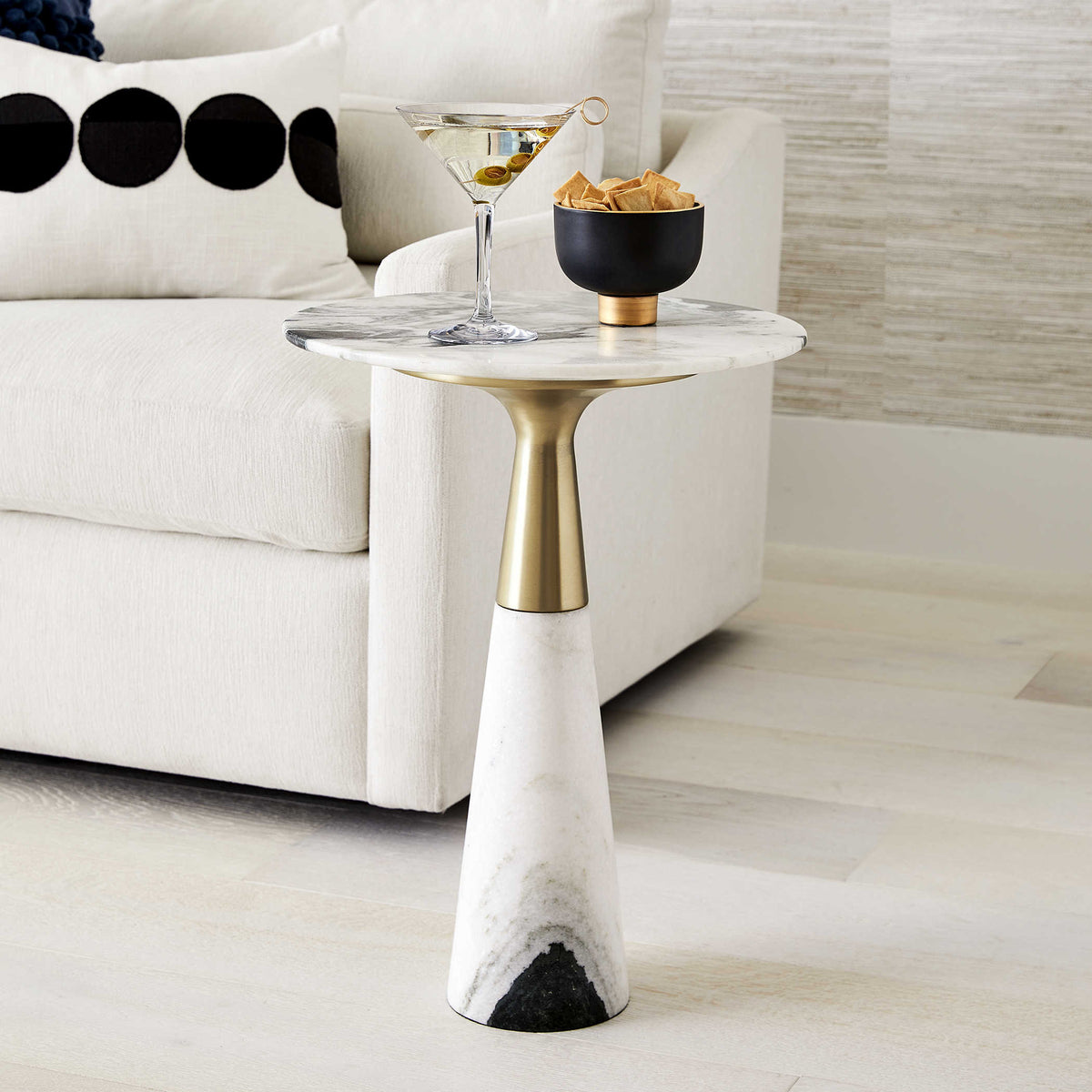 Uttermost Living Panda Accent Table House of Isabella UK