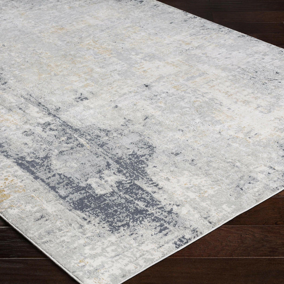Paoli Gray Abstract 8 X 10 Rug.