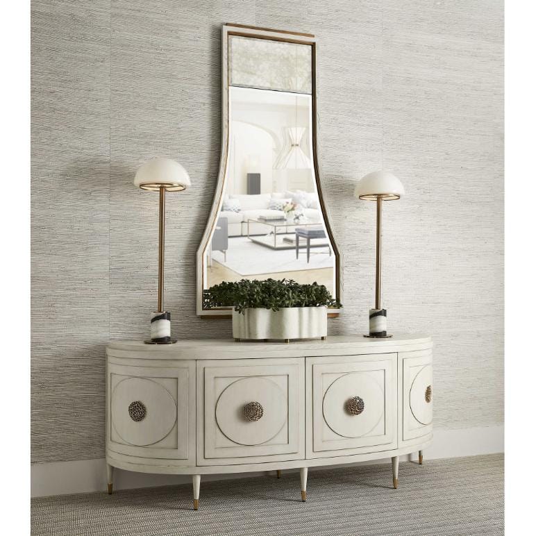 Uttermost Living Paris Console Cabinet in White - Large House of Isabella UK