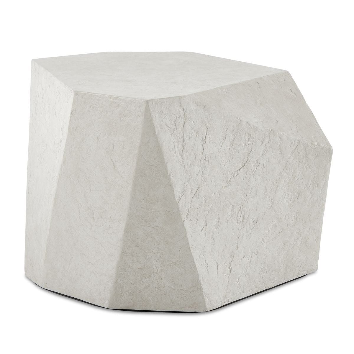Uttermost Living Parra Limestone Indoor/Outdoor Side Table House of Isabella UK