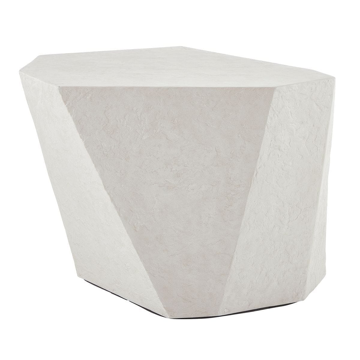 Uttermost Living Parra Limestone Indoor/Outdoor Side Table House of Isabella UK