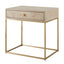 Uttermost Living Pembrook Light Washed Side Table House of Isabella UK