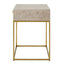 Uttermost Living Pembrook Light Washed Side Table House of Isabella UK