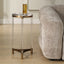 Uttermost Living Pereira Round Accent Table in Acrylic House of Isabella UK