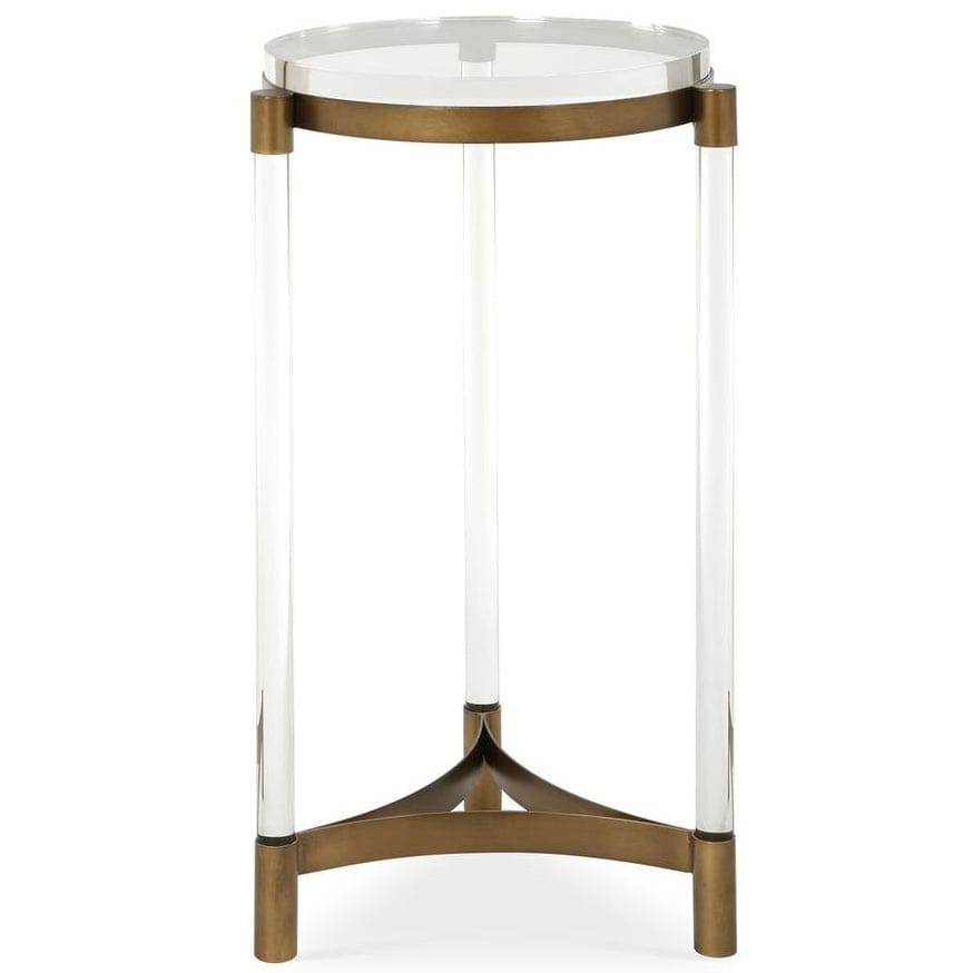 Uttermost Living Pereira Round Accent Table in Acrylic House of Isabella UK