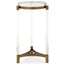 Uttermost Living Pereira Round Accent Table in Acrylic House of Isabella UK