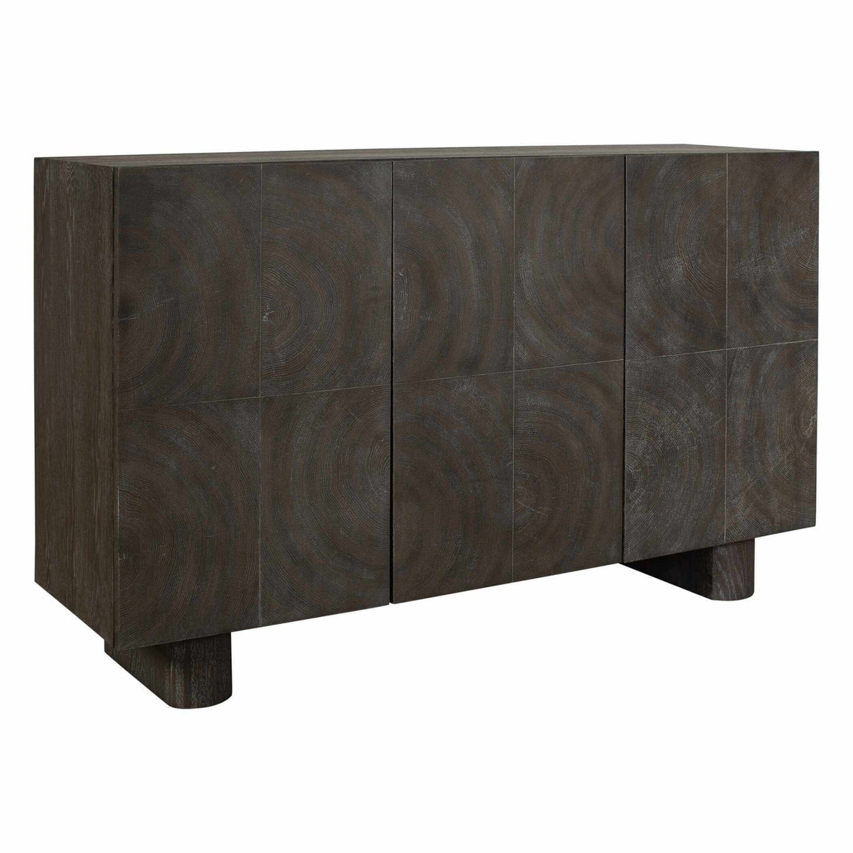 Uttermost Living Phineas 3 Door Modern Cabinet House of Isabella UK