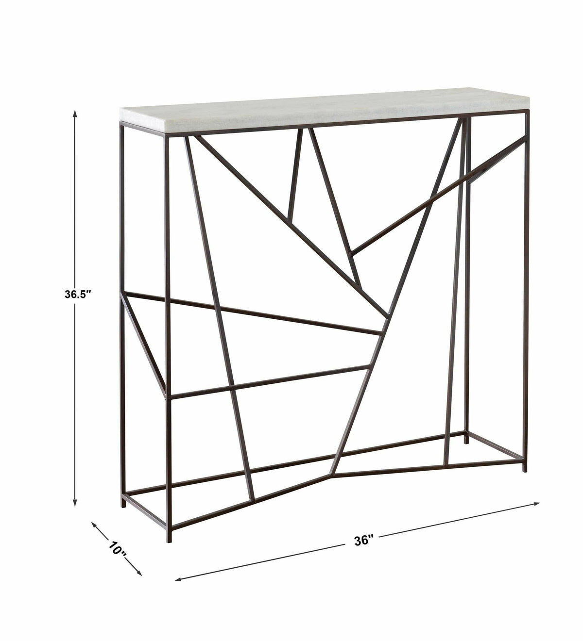 Pick Up Sticks Console Table.