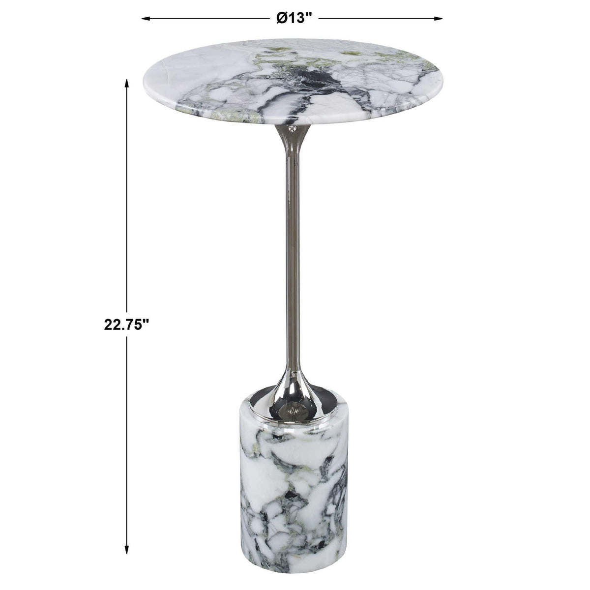 Uttermost Living Pirouette Accent Table House of Isabella UK