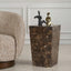 Uttermost Living Poe Marble Accent Table House of Isabella UK