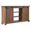 Uttermost Living Primalia Barn Door Media Console House of Isabella UK