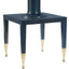 Uttermost Living Put You On A Pedestal Side Table in True Blue House of Isabella UK