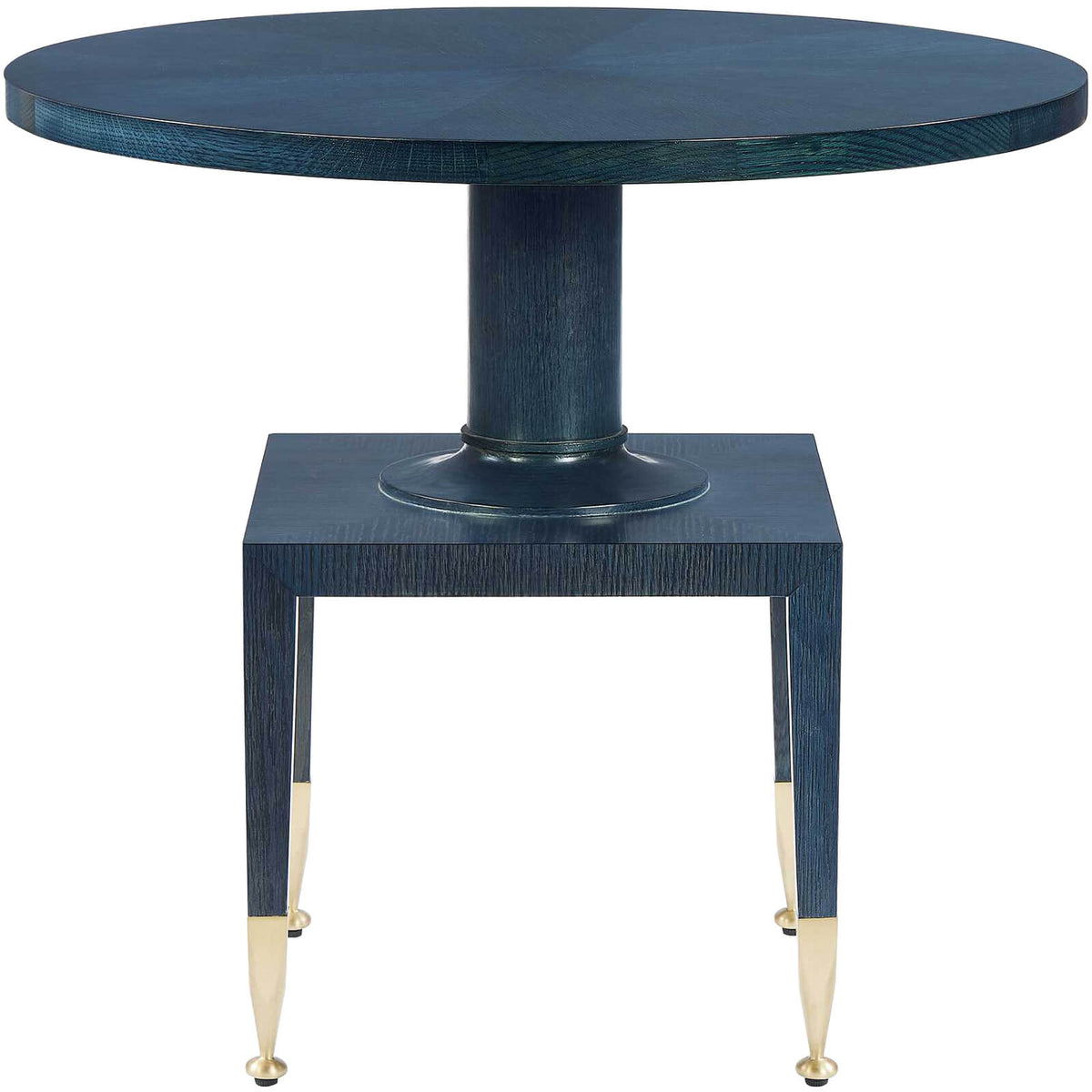 Uttermost Living Put You On A Pedestal Side Table in True Blue House of Isabella UK