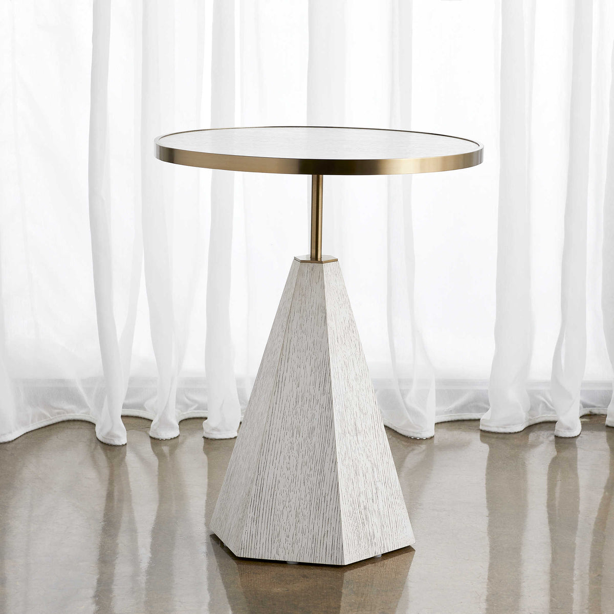 Uttermost Living Pylon Side Table House of Isabella UK