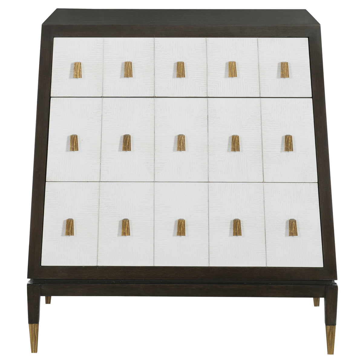 Uttermost Living Pyramid Chest of Drawers in White House of Isabella UK