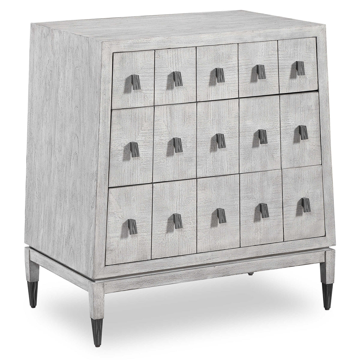 Uttermost Living Pyramid Chest - Scrubbed Elm House of Isabella UK