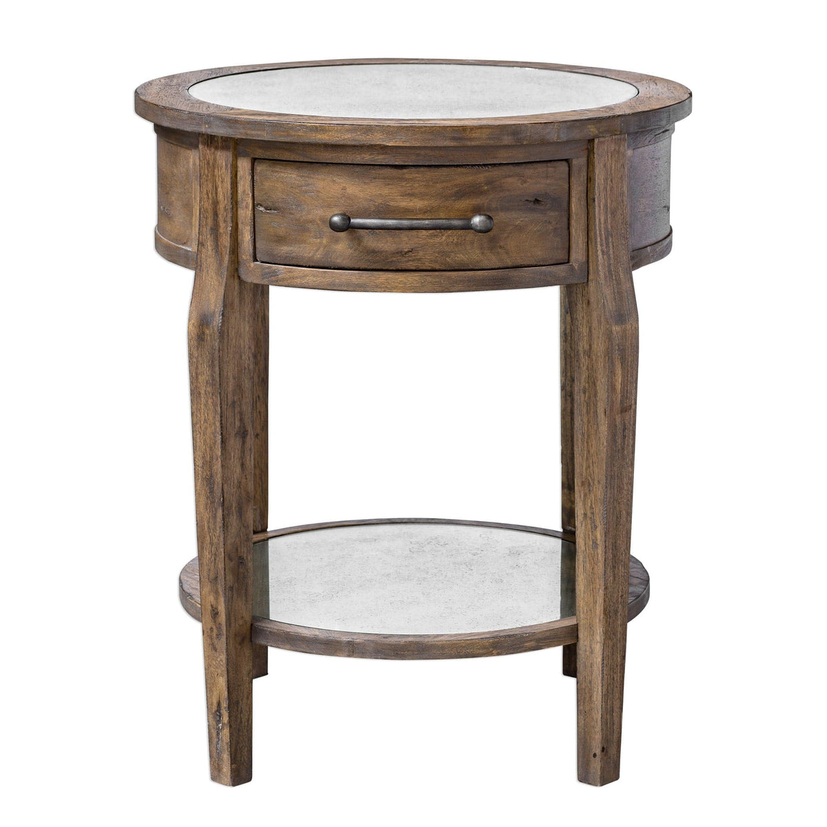 Uttermost Living Raelynn Wood Lamp Table House of Isabella UK