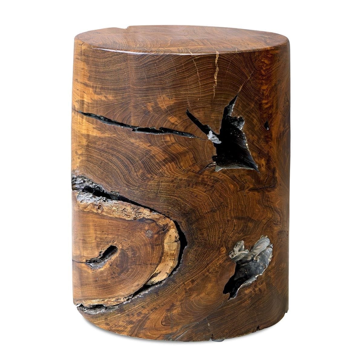 Uttermost Living Rafe Wooden Accent Stool House of Isabella UK
