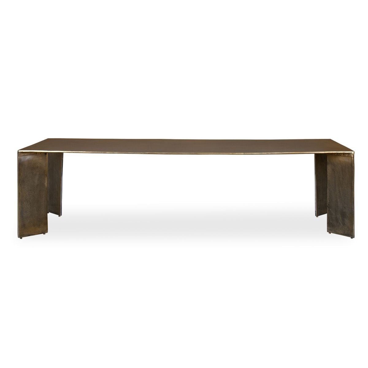 Uttermost Living Reade Brass Outdoor Coffee Table House of Isabella UK