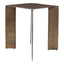 Uttermost Living Reade Indoor-Outdoor Accent Table in Brass House of Isabella UK