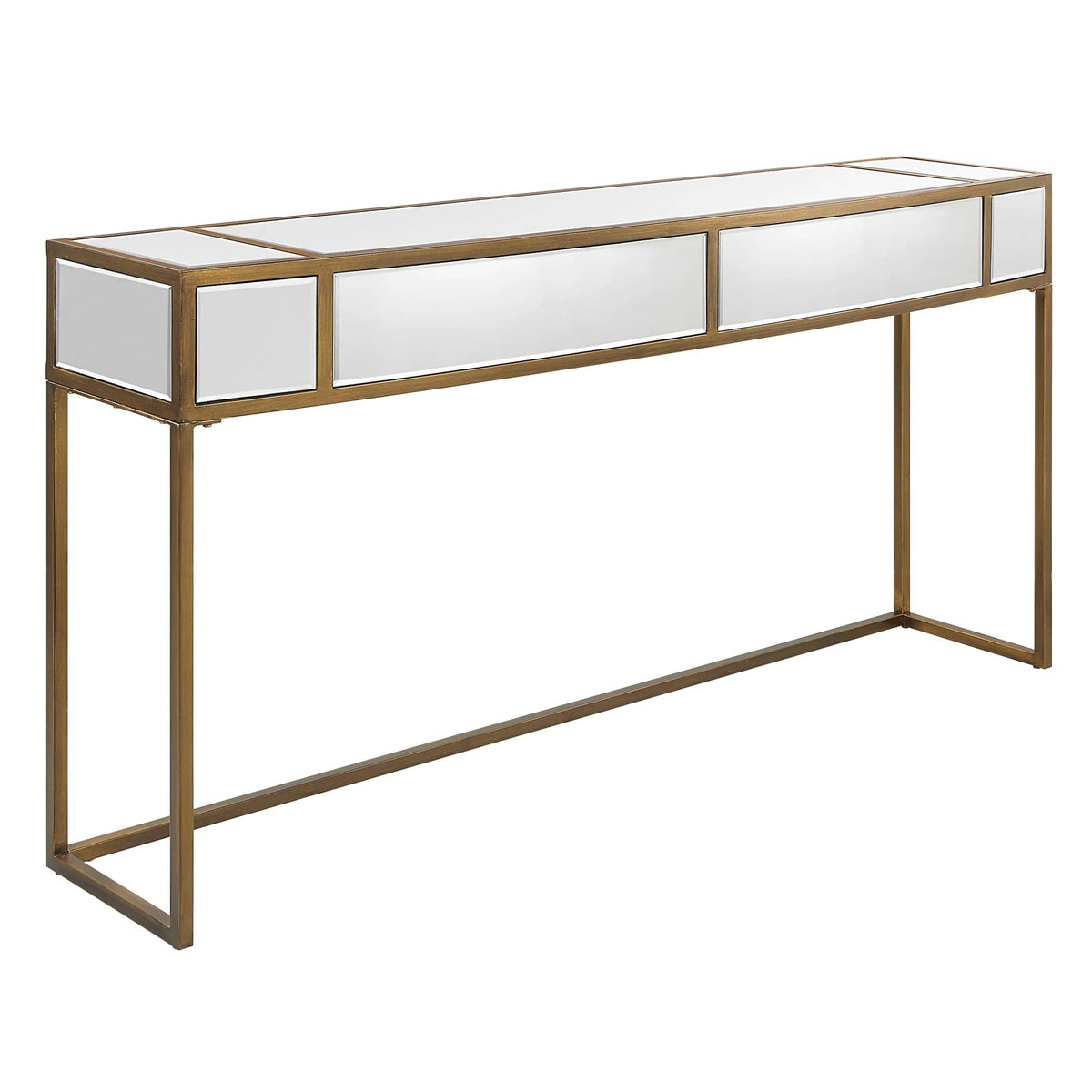 Uttermost Living Reflect Mirrored Console Table House of Isabella UK