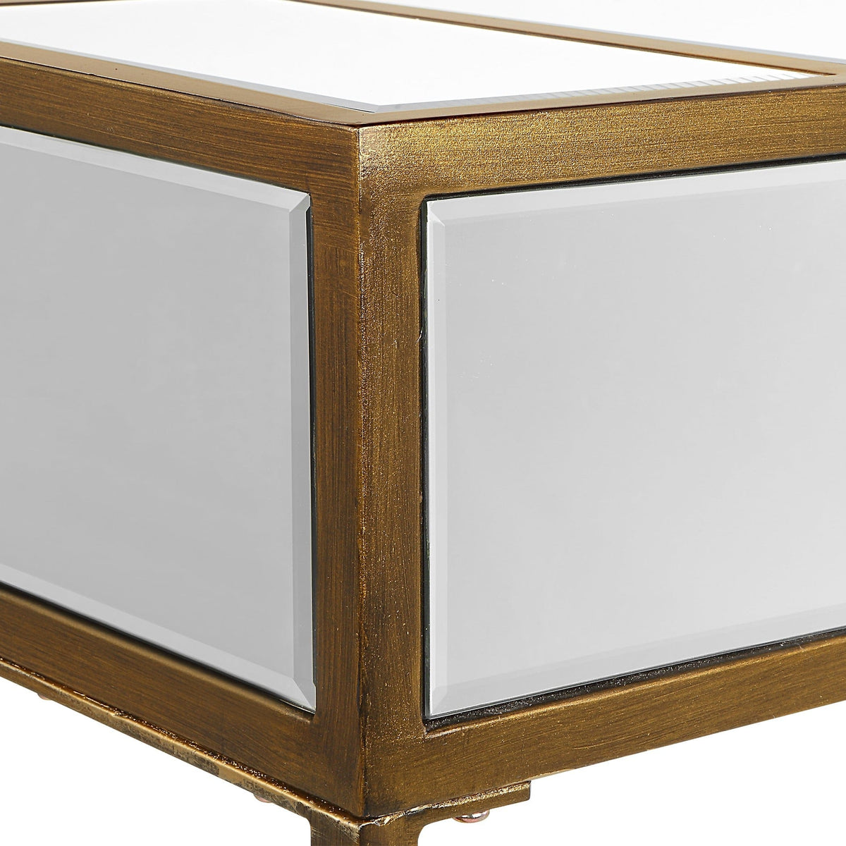 Uttermost Living Reflect Mirrored Console Table House of Isabella UK