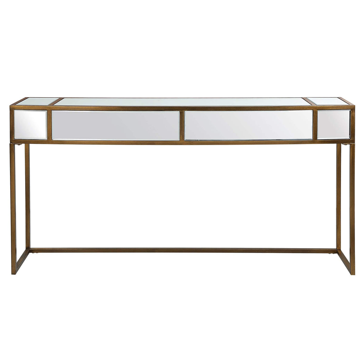 Uttermost Living Reflect Mirrored Console Table House of Isabella UK