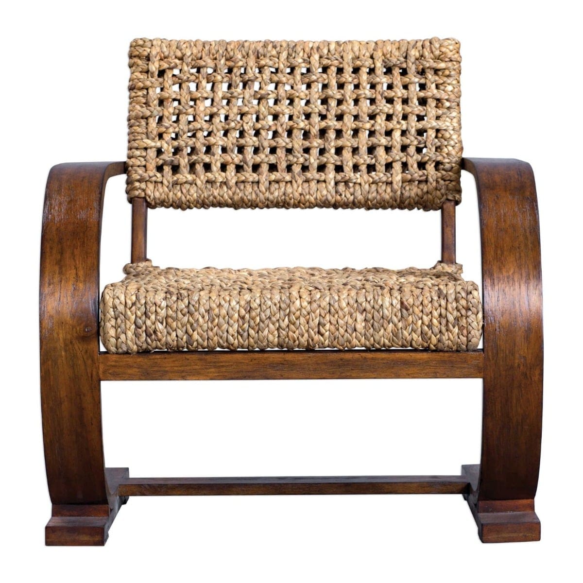 Uttermost Living Rehema Accent Chair in Pecan House of Isabella UK