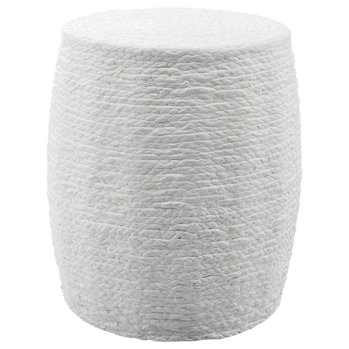 Uttermost Living Resort White Accent Stool House of Isabella UK