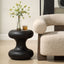 Uttermost Living Robles Indoor/Outdoor Accent Table in Black House of Isabella UK
