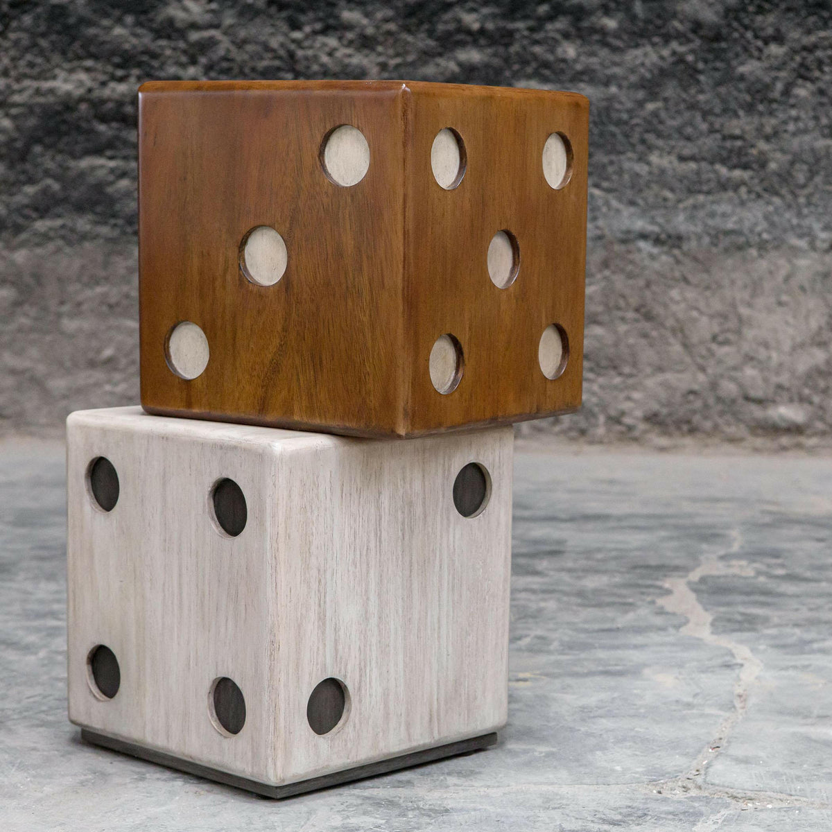 Roll the Dice Accent Table.