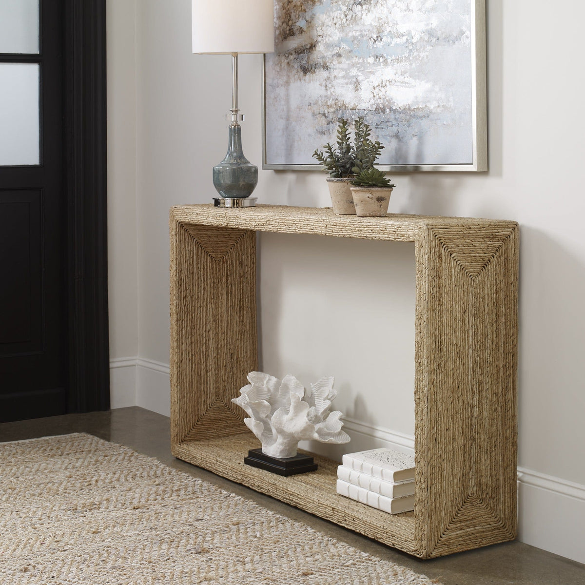 Uttermost Living Rora Coastal Console Table House of Isabella UK