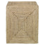 Uttermost Living Rora Coastal Woven Side Table House of Isabella UK
