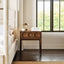 Uttermost Living Roundabout Side Table in Cocoa Brown House of Isabella UK