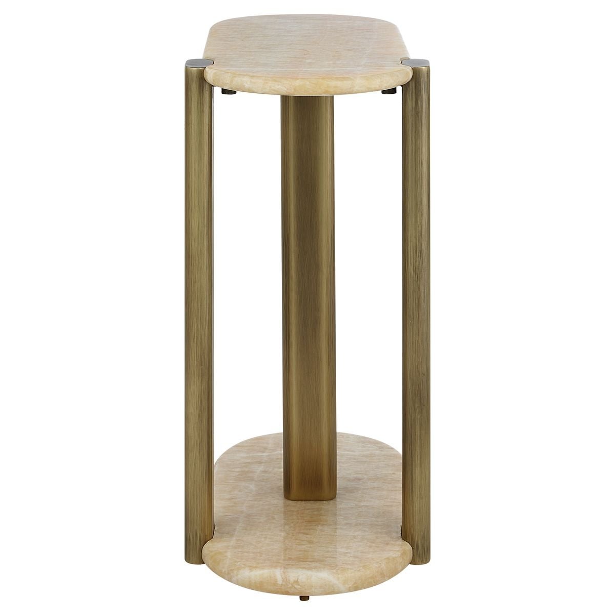 Uttermost Living Rounded Cantilever Accent Table House of Isabella UK