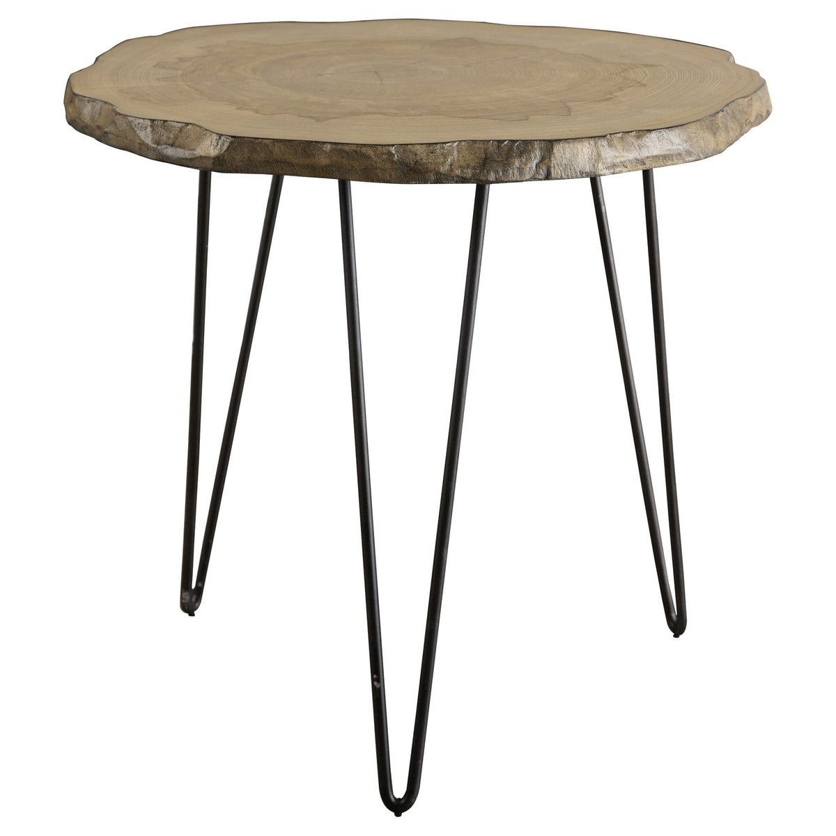 Uttermost Living Runay Wood Slab Side Table House of Isabella UK