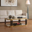 Uttermost Living Ryles Glass Coffee Table House of Isabella UK